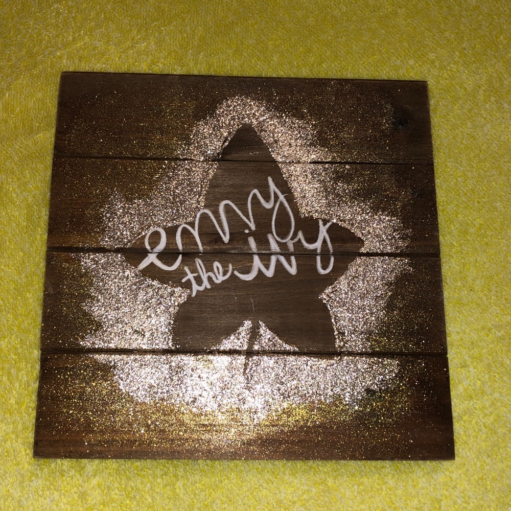 Alpha Phi Custom Hanging frame.